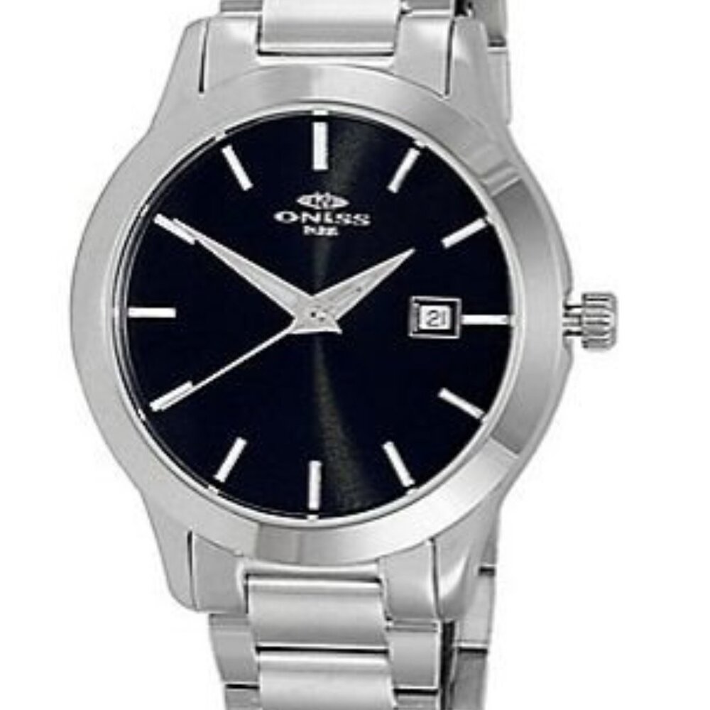 New~ Oniss Women's Swiss Parts Quartz Stainless Steel Watch